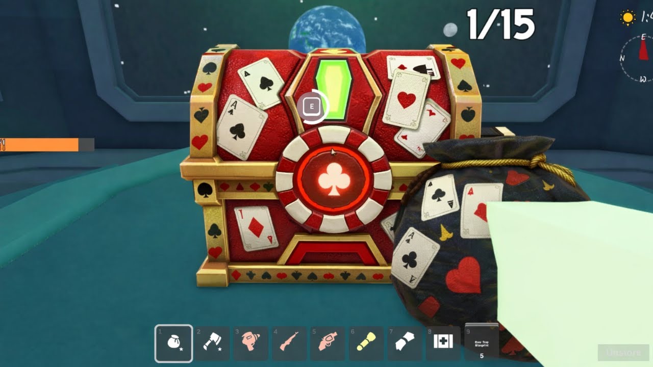 The New Gambler CHEST in 99 Nights in The Forest ROBLOX