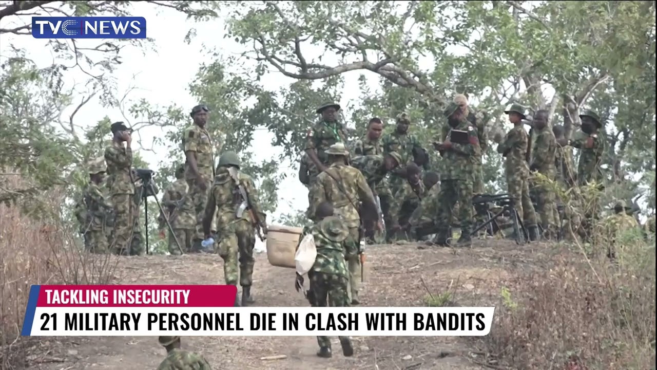 Attack by Bandits Results in Death of 21 Military Personnel