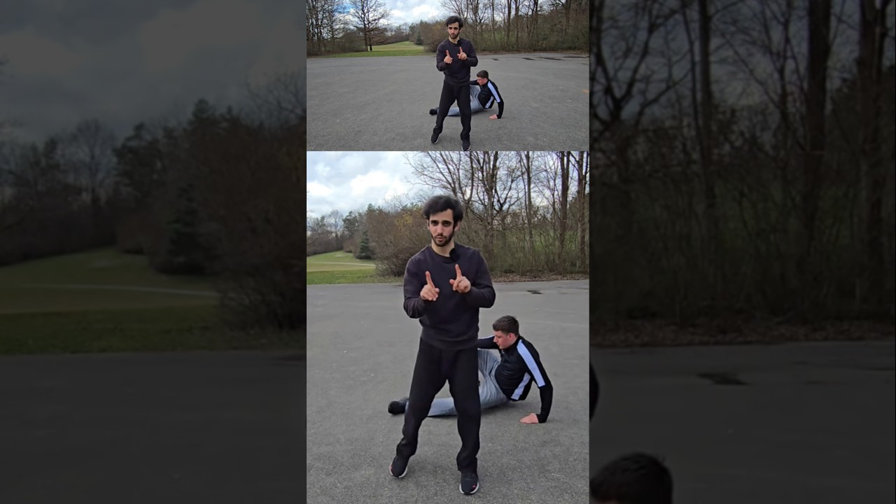 Takedown &uuml;ber Knie Kehle #wingchun #takedown #tsubazai #martialarts #kungfu