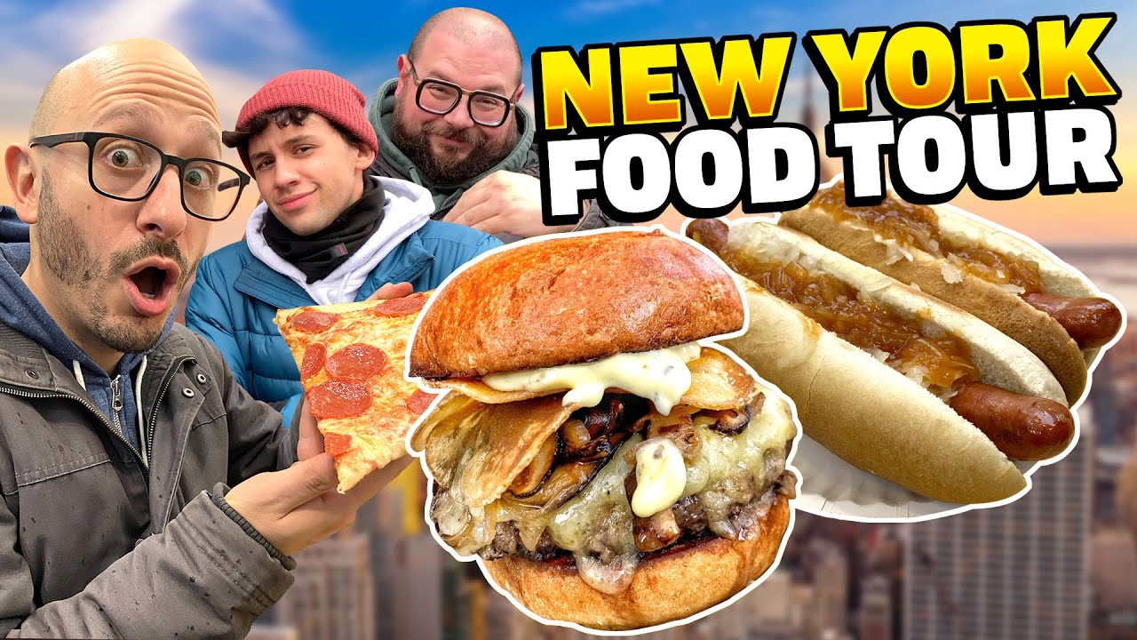 5 COSE DA MANGIARE ASSOLUTAMENTE a NEW YORK! PIZZA, HAMBURGER, DONUT e tanto altro!