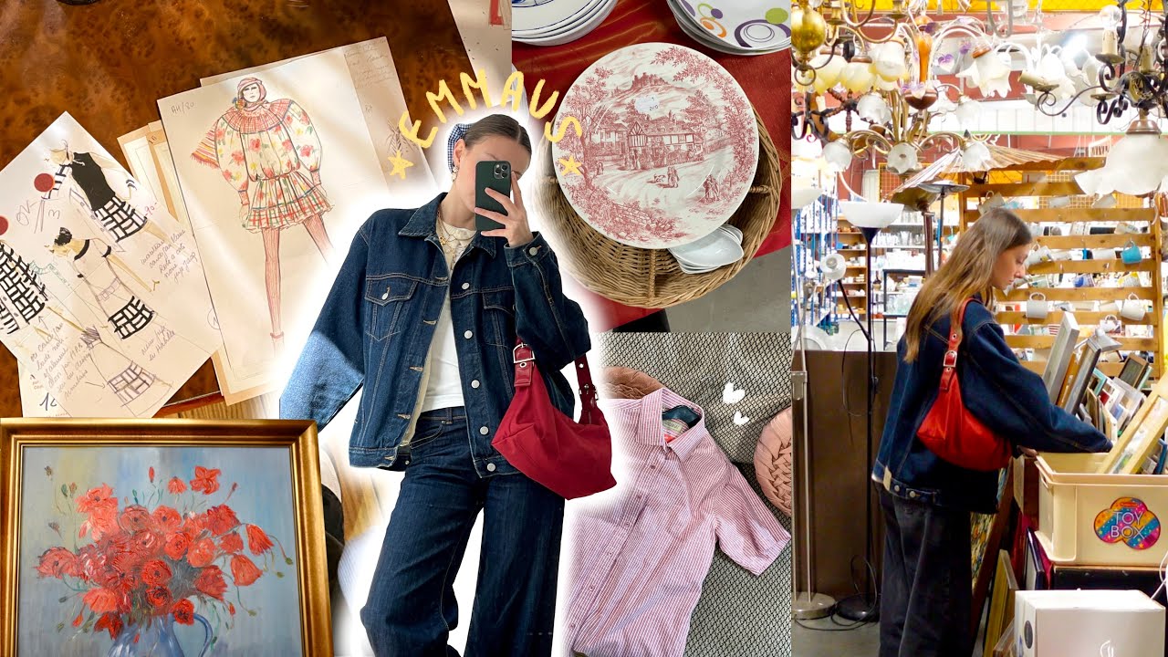 Viens chiner avec moi : Emmaus & friperies ! (vlog et haul)