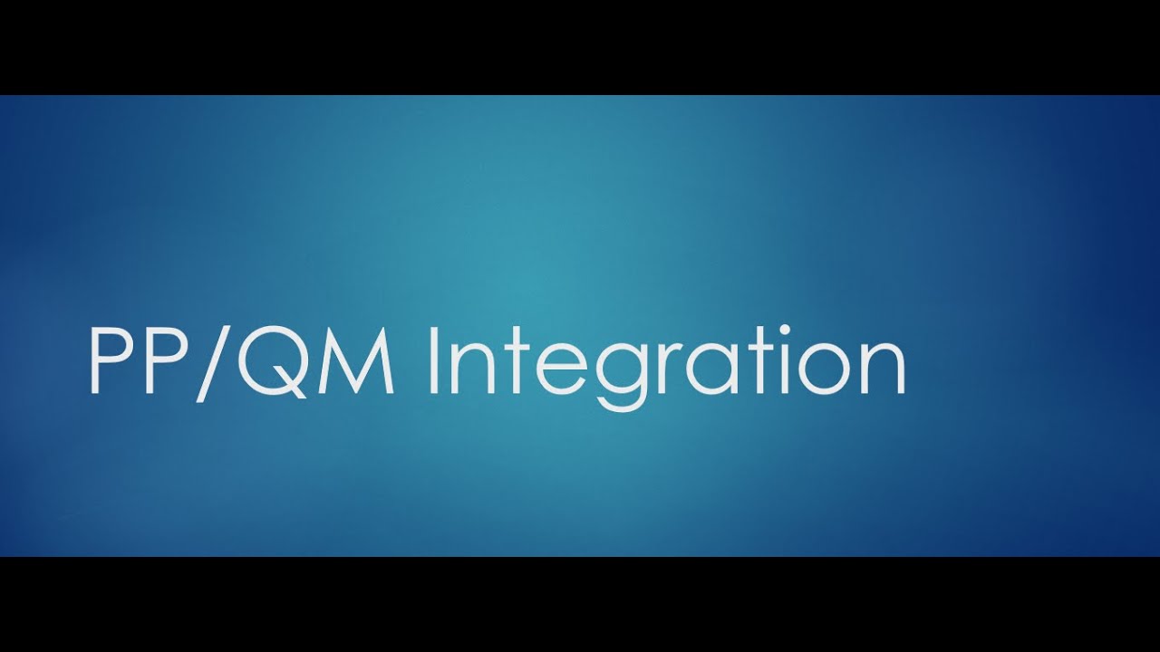 PP - QM integration