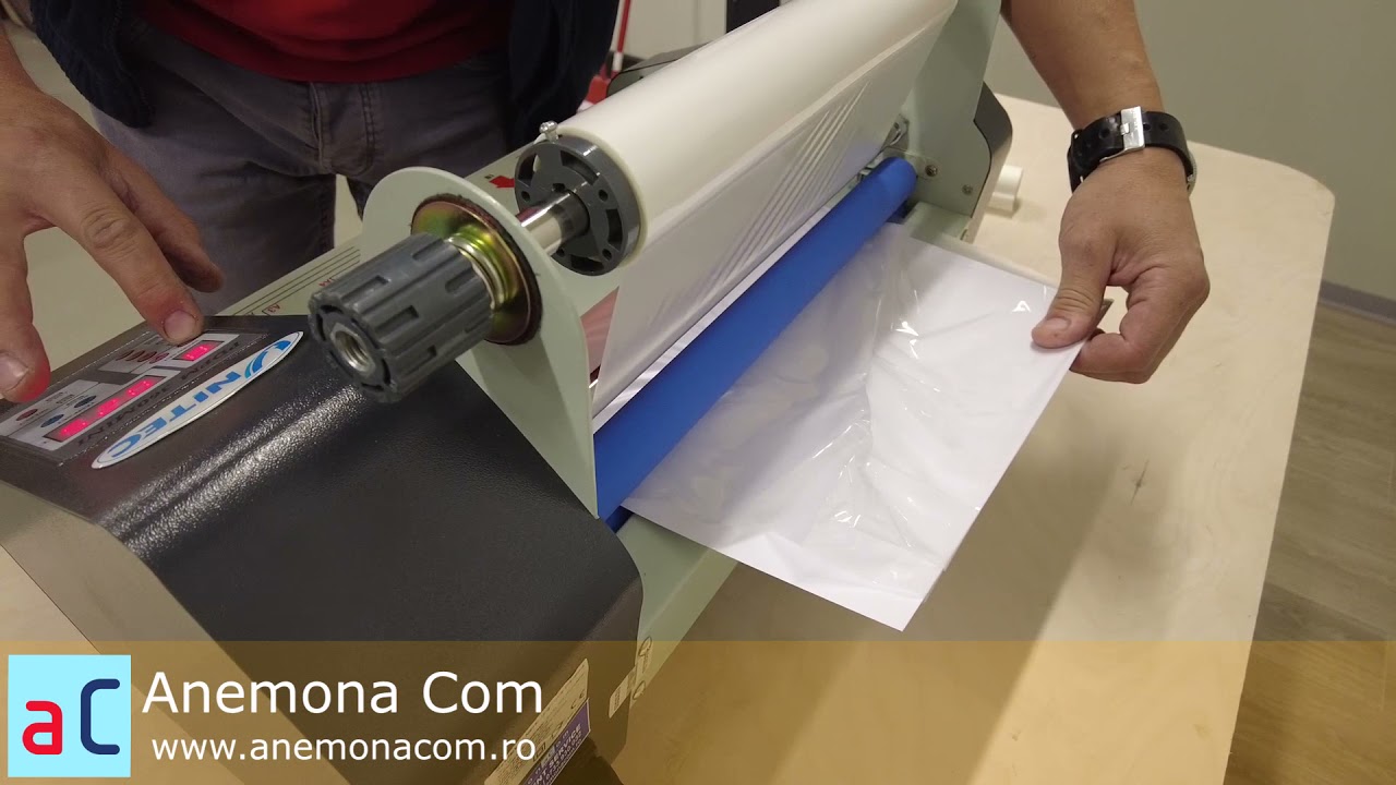 Montare role laminare UNITEC PDFM 360 MINI