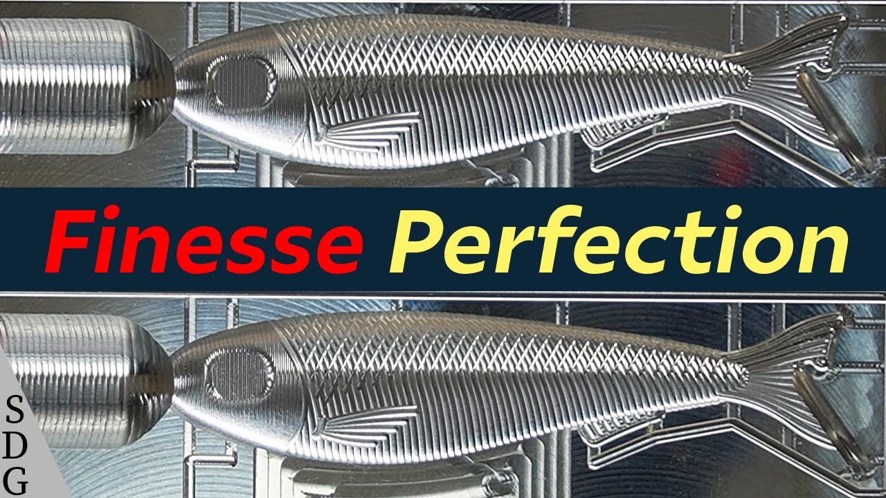 3,3 дюйма Finesse Swimbait GOLD!