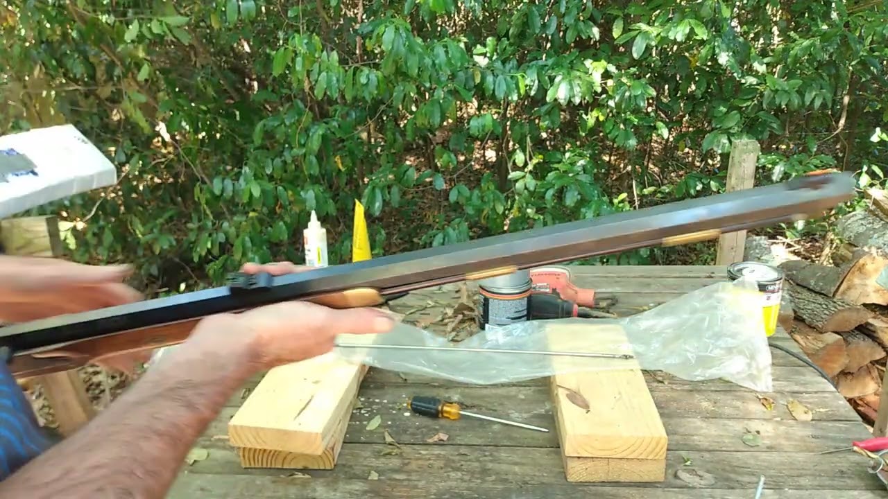 Unboxing a new to me hawken rifle