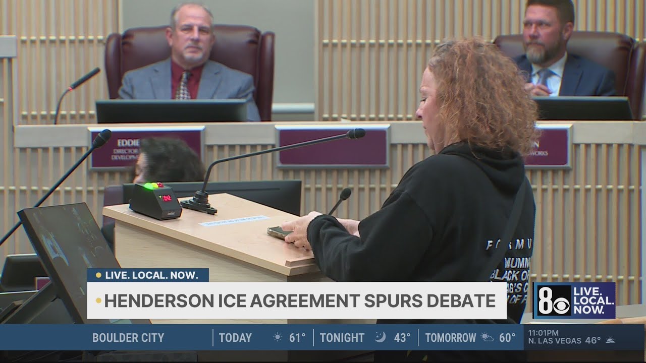 Henderson evaluates ICE policy, amid public pressure