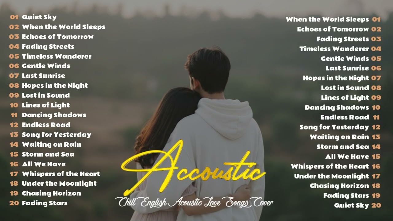 Best Acoustic Songs 2026 💝 Top English Acoustic Music 2026 New Songs Cover to Start Your Good Day