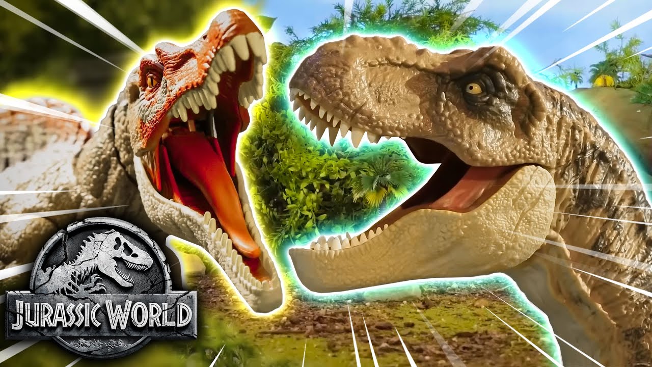 Spinosaurus Showdown at Camp Cretaceous! | Mattel Action!
