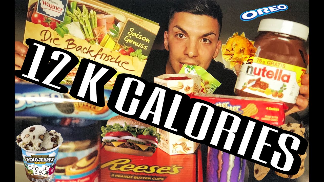 PERFECT 12,000 CALORIES CHEAT DAY | (Mc DONALD´S,NUTELLA,PIZZA,ICE CREAM,COOKIES,NACHOS etc...)