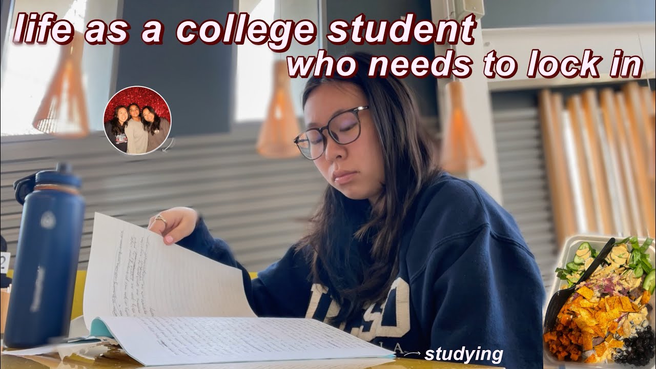 PRODUCTIVE COLLEGE STUDENT vlog! uc san diego day in the life: balancing work & rest in college 2025