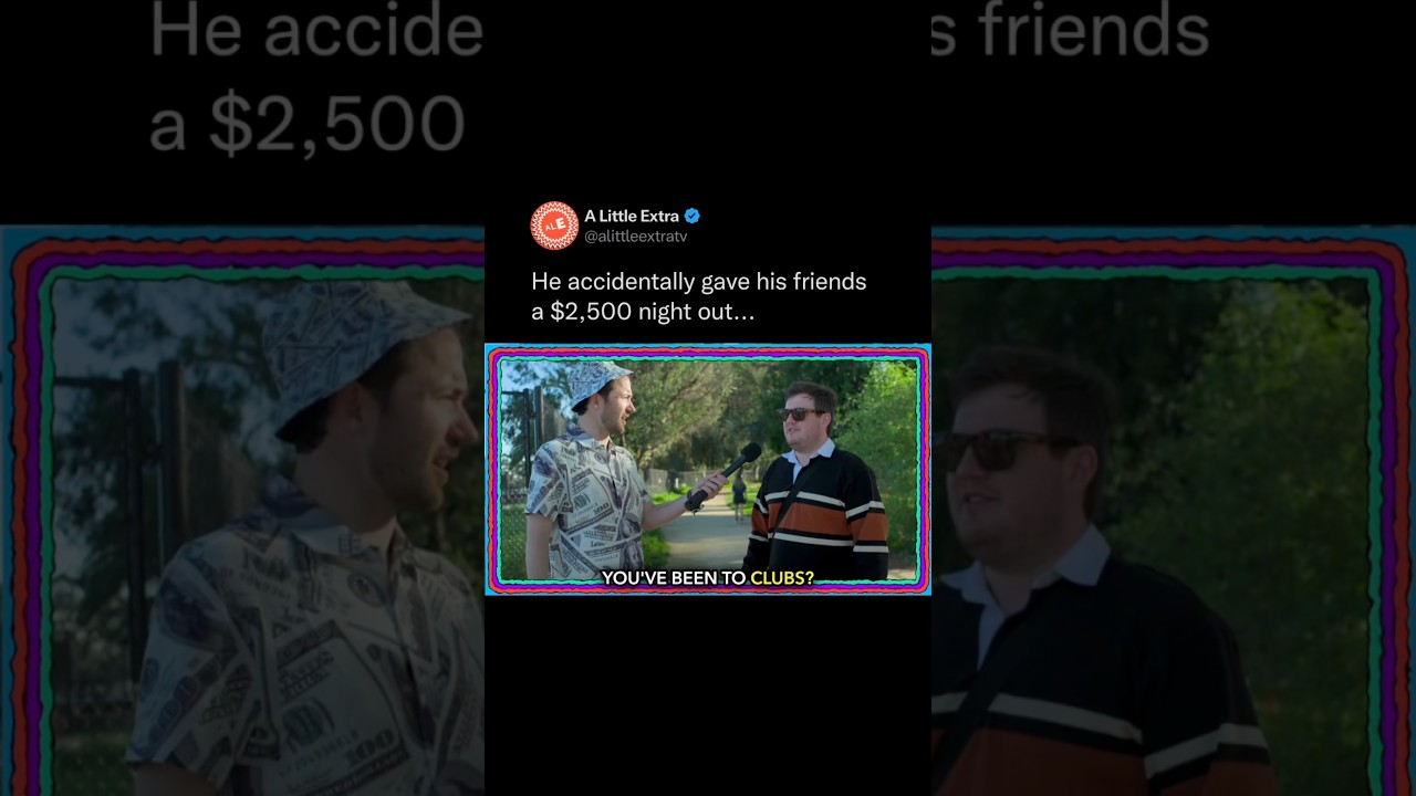 He Accidenrally Gave His Friends a $2,500 Night Out&hellip; 💸