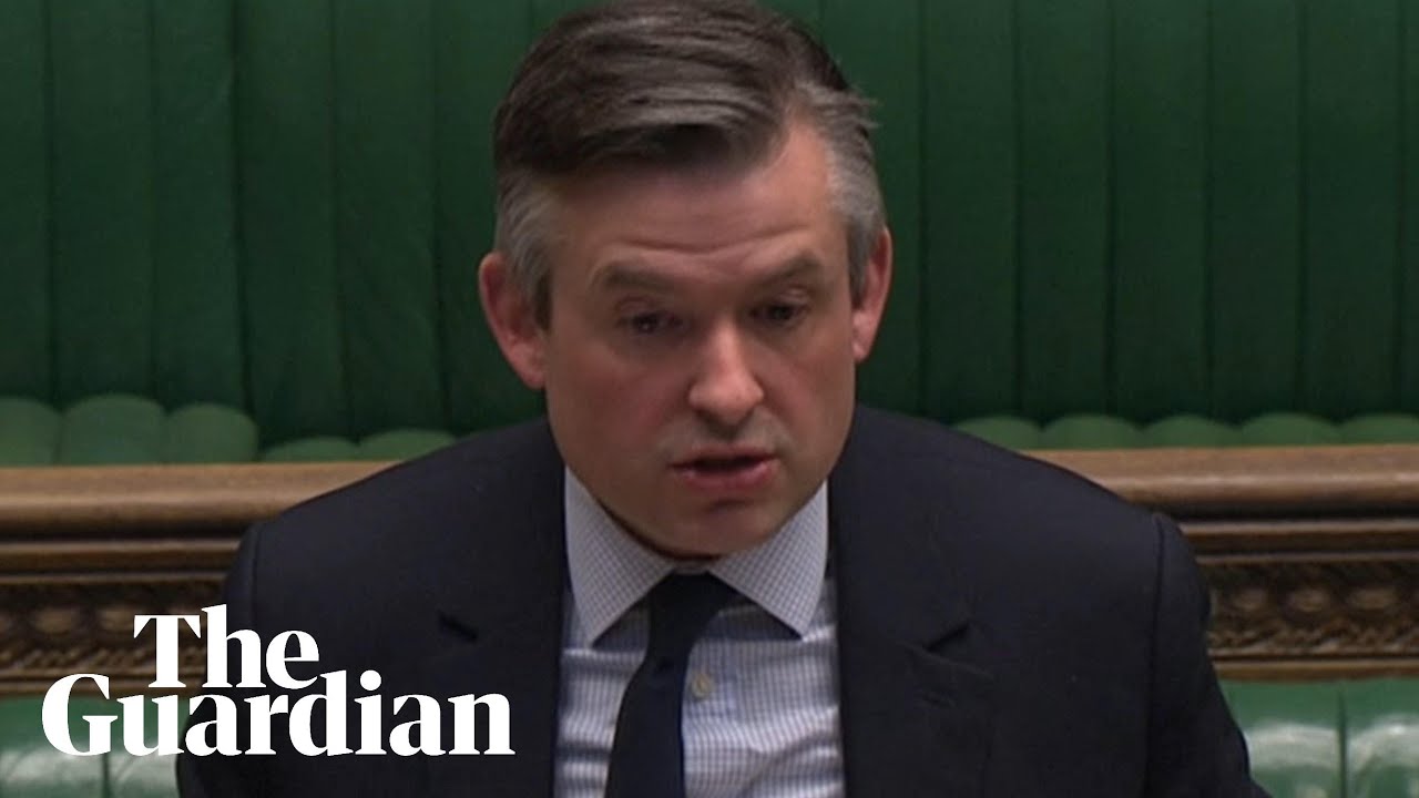 Jonathan Ashworth says UK government 'in slow lane' on face masks