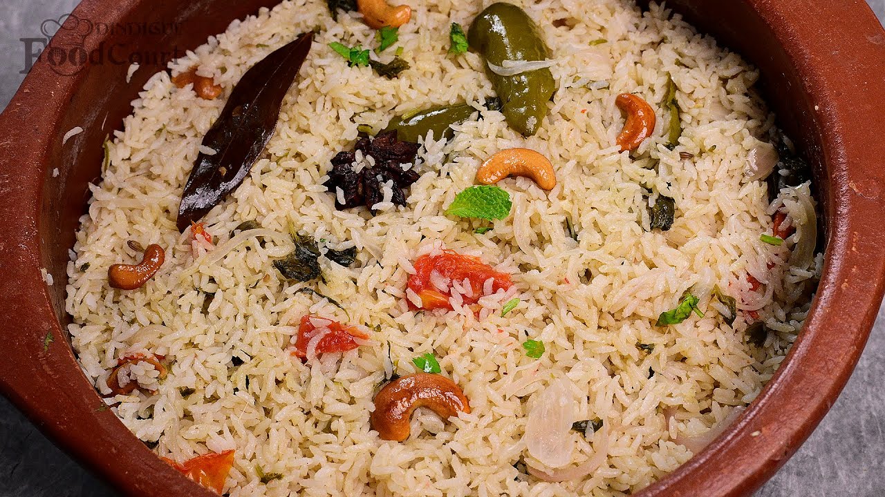 Ghee Rice Recipe/ Nei Choru/ Simple & Tasty Lunch Recipe