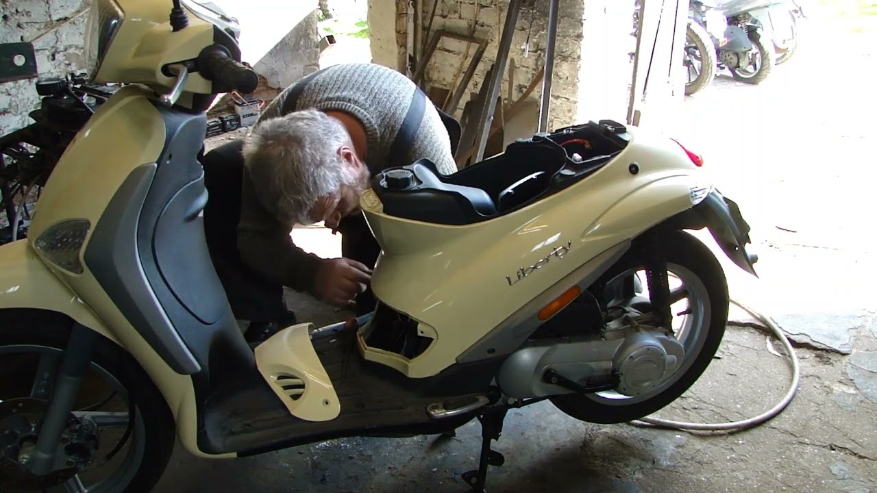 MOTOpartyzant 2#7.1 Piaggio Liberty serwis