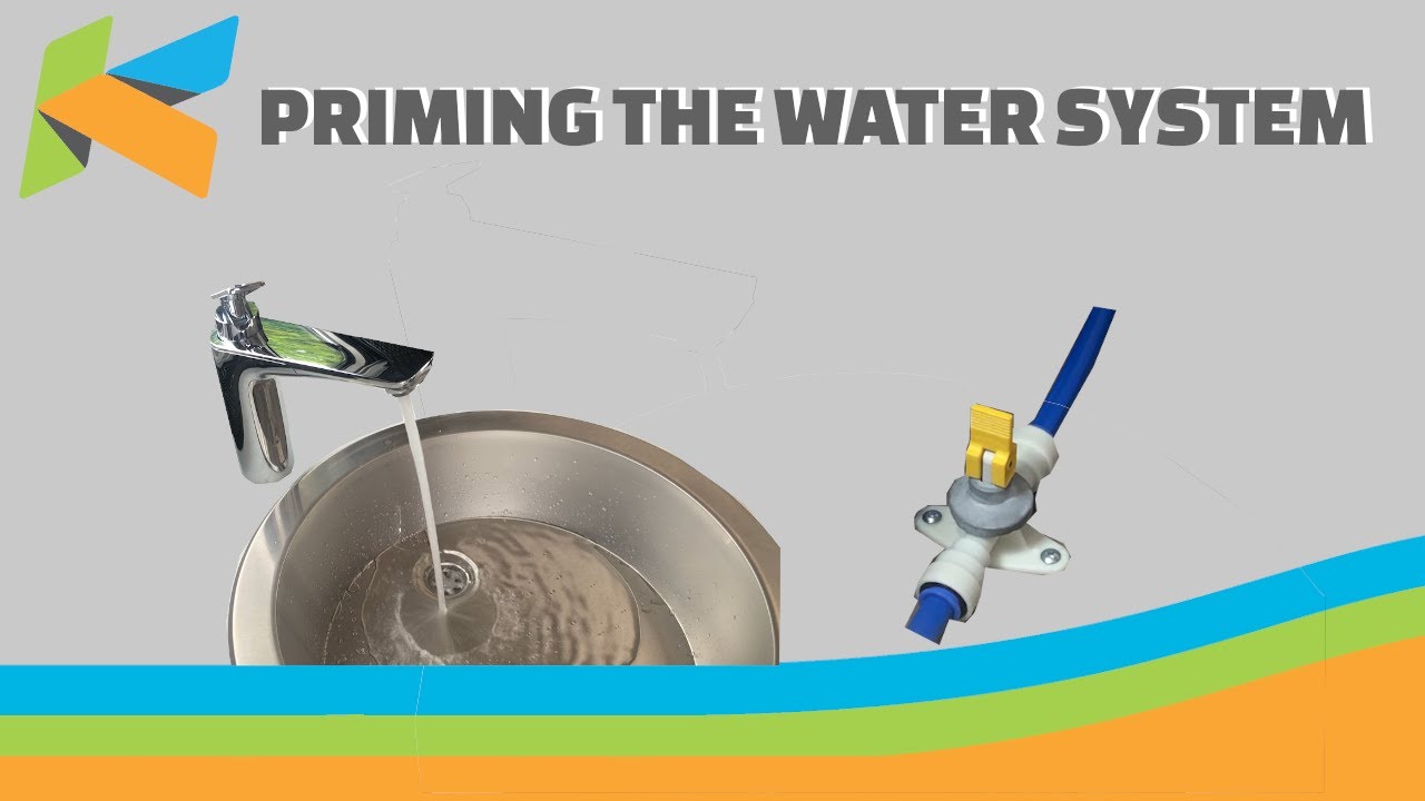 How to properly prime the water system in your caravan or motorhome