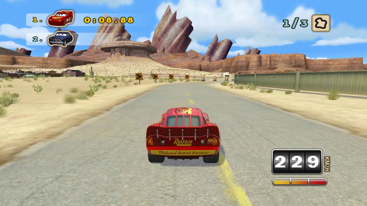 Cars Mater National: Doc's Lesson: Powerslide & Doc's Challenge (REUPLOAD)