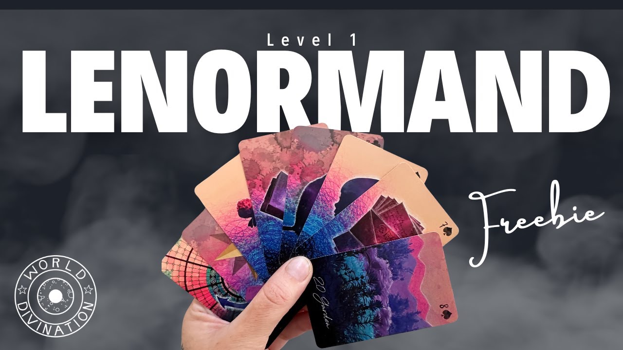 Traditional Lenormand - Level 1 - Lesson 5 - Reading with 5 Lenormand Cards