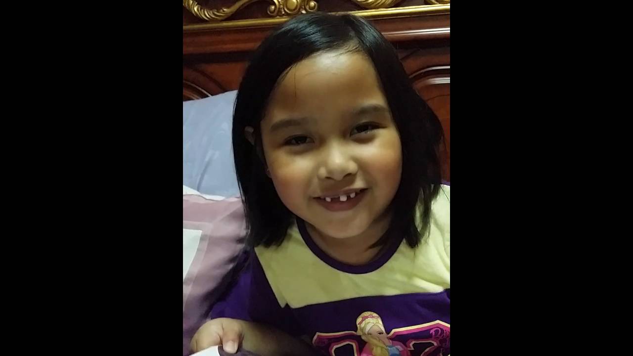 6yrs old Alexandra reads bedtime story - Inside Out