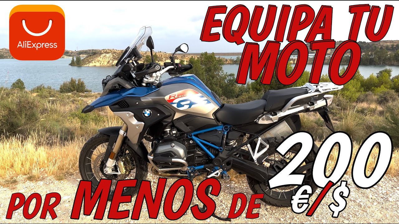 10 Accesorios imprescindibles para tu moto por menos de 200 euros | BMW R 1200 1250 GS | #SRTV107