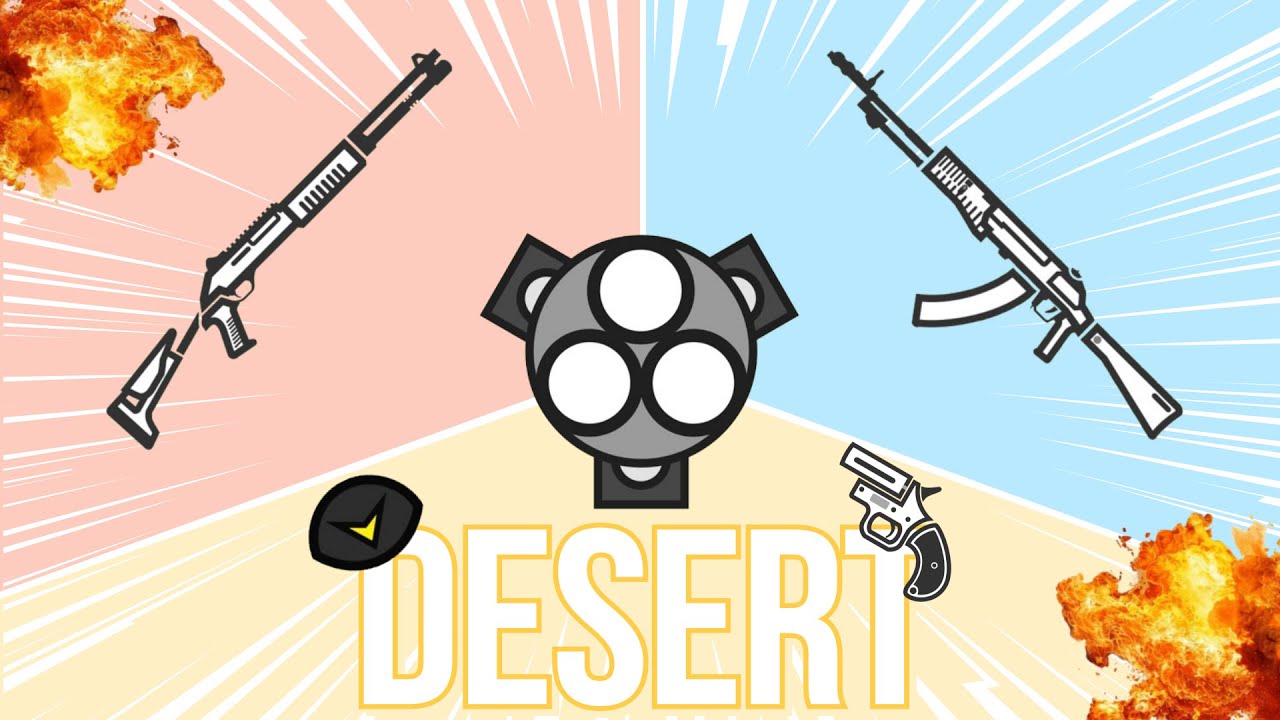 (survev.io) Desert came back!!! #survivio #survevio