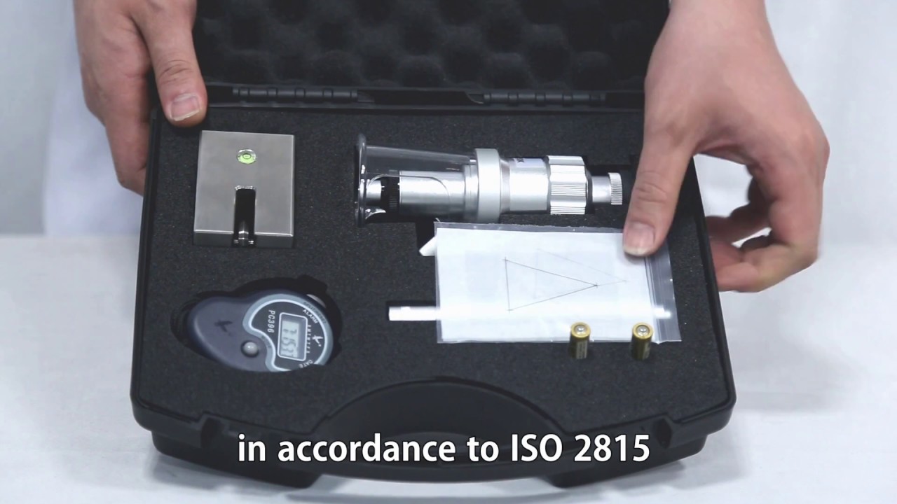 BGD 510 Buchholz Indentation Tester introduction and operation