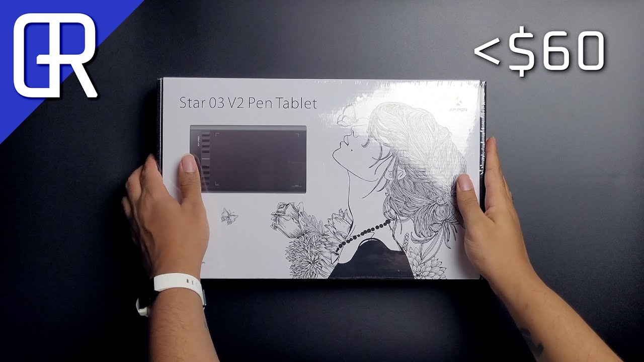 Best Budget Tablet? XP-PEN STAR 03 V2 Unboxing Review Test
