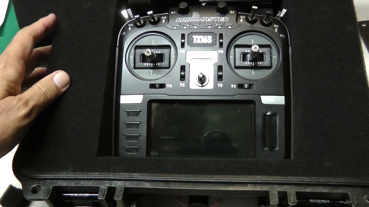 Husky transmitter case for RadioMaster TX16S, great deal for $20 bucks