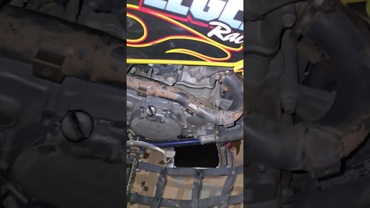 Suzuki LTR-450 oil change