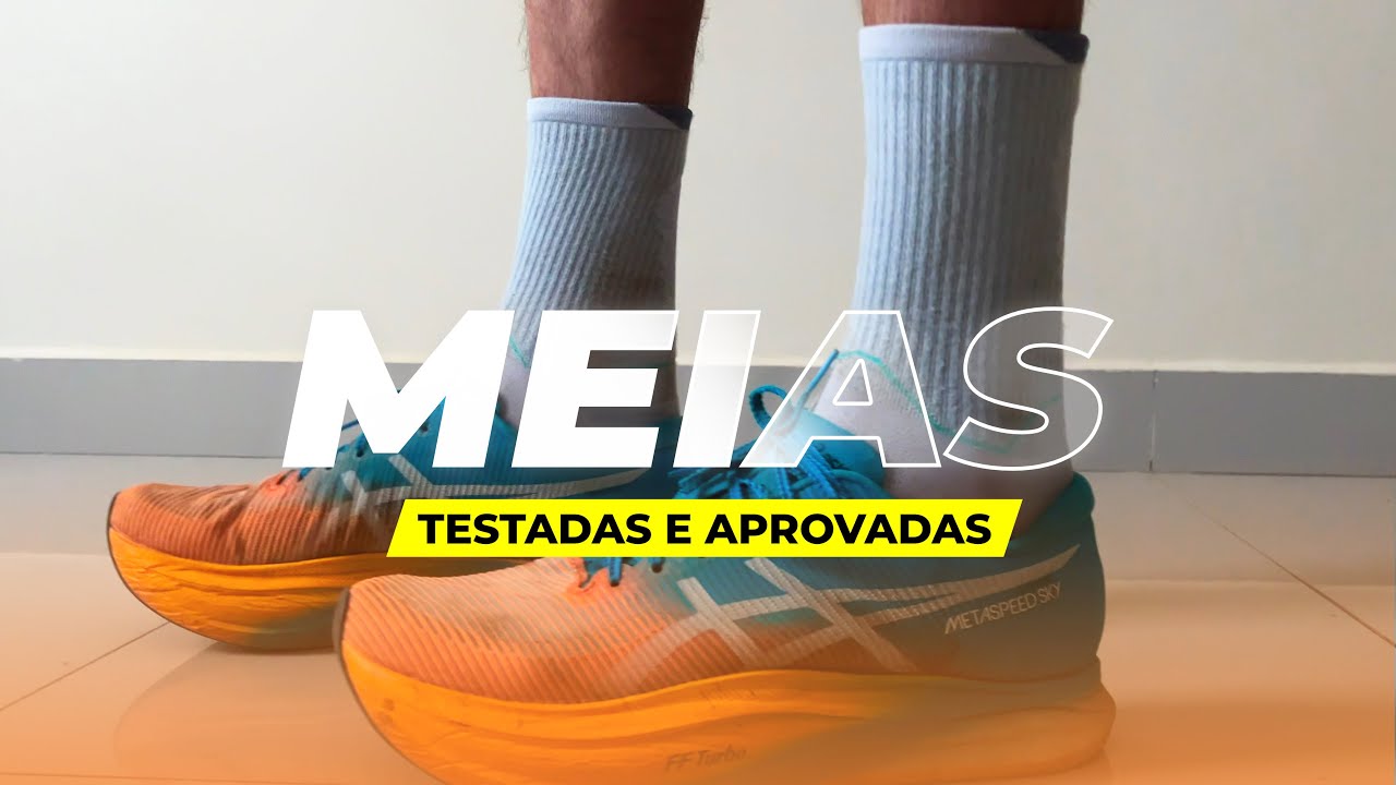 Meias de corrida: testadas e aprovadas