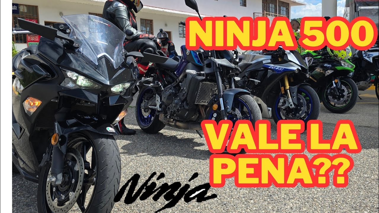 Kawasaki NINJA 500 Prueba De Fuego🔥