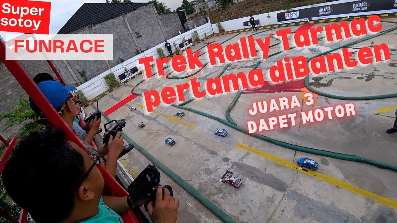 RC RALLY CROSS TARMAC (koeno rc sirkuit cilegon)