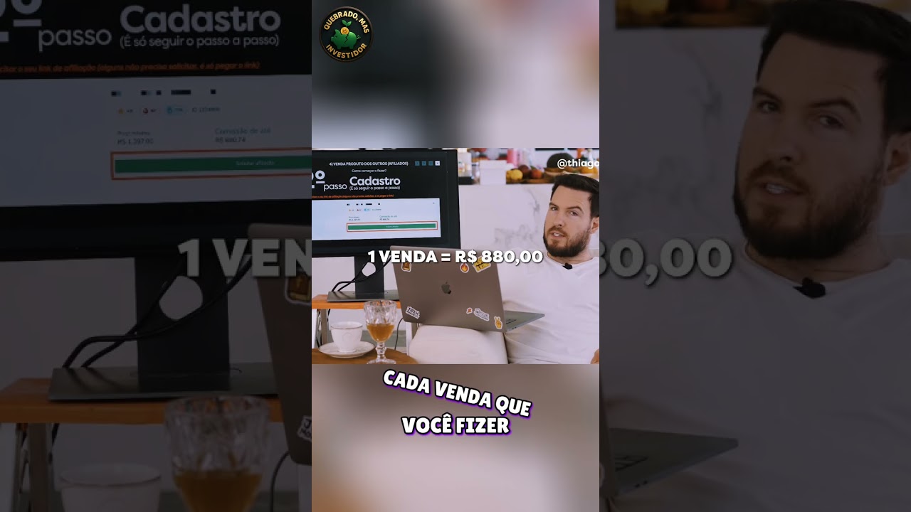 APRENDA A GANHAR DINHEIRO COM A HOTMART #shorts