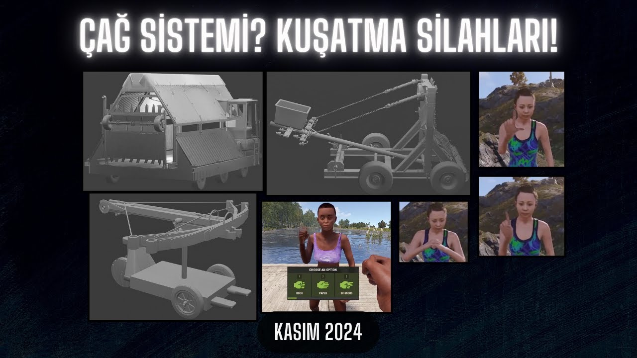 Rust - Çağ sistemi? Kuşatma Silahları ve dahası! | 2024 Kasım