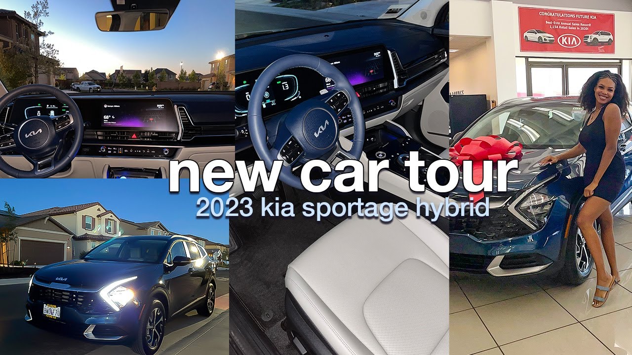 Я КУПИЛ СВОЙ ПЕРВЫЙ АВТОМОБИЛЬ! | Обзор новых автомобилей | Kia Sportage Hybrid 2023 года ♡