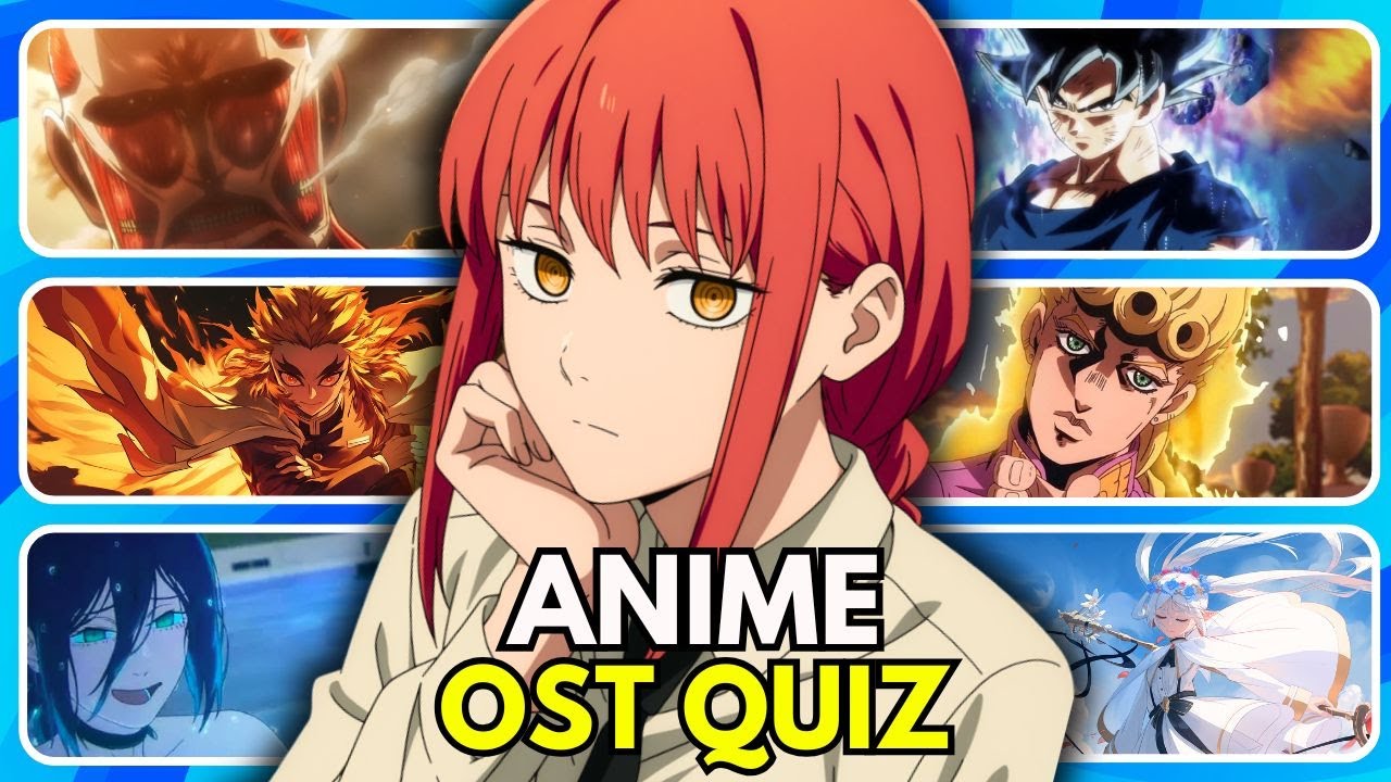 ANIME OST QUIZ🔥 - 50 Ost [VERY EASY - VERY HARD]