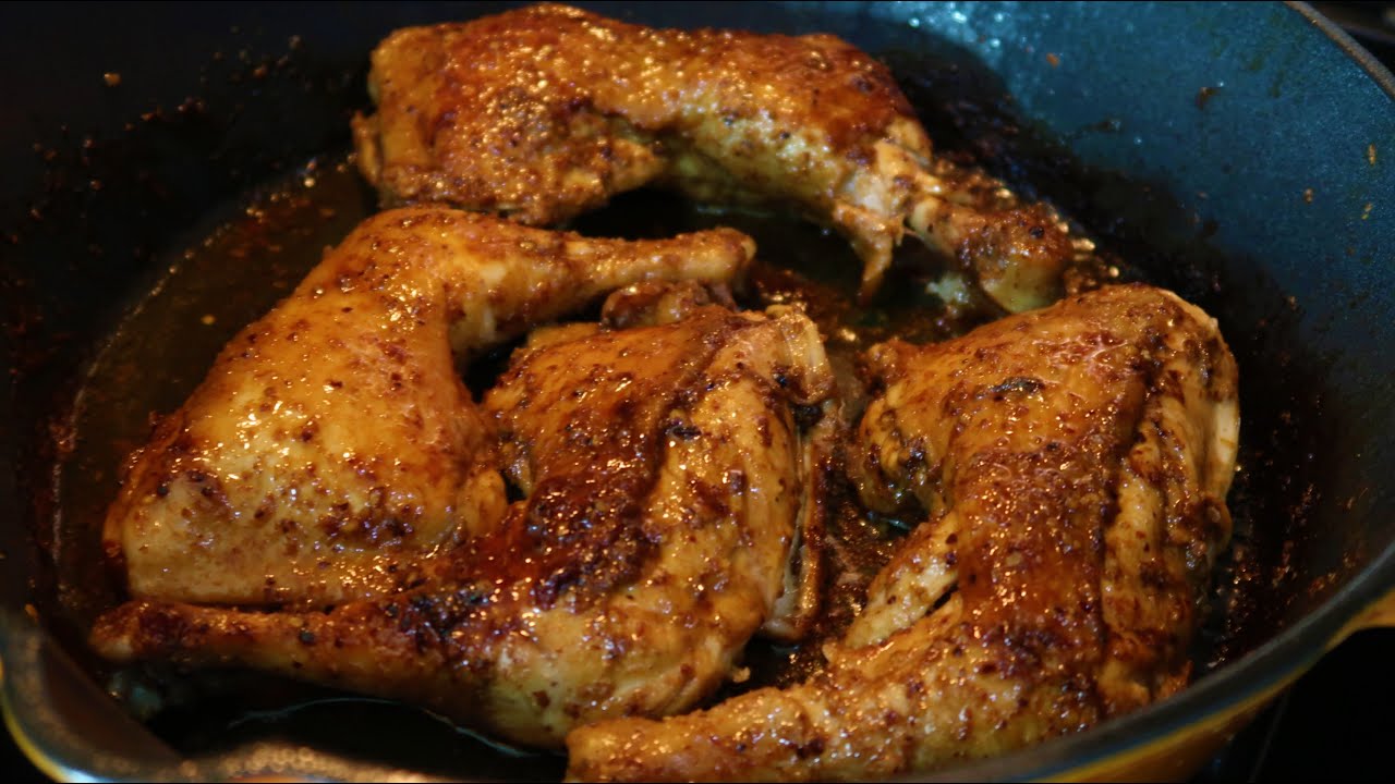 How To Make Succulent Pot Roast Chicken Leg and Thighs