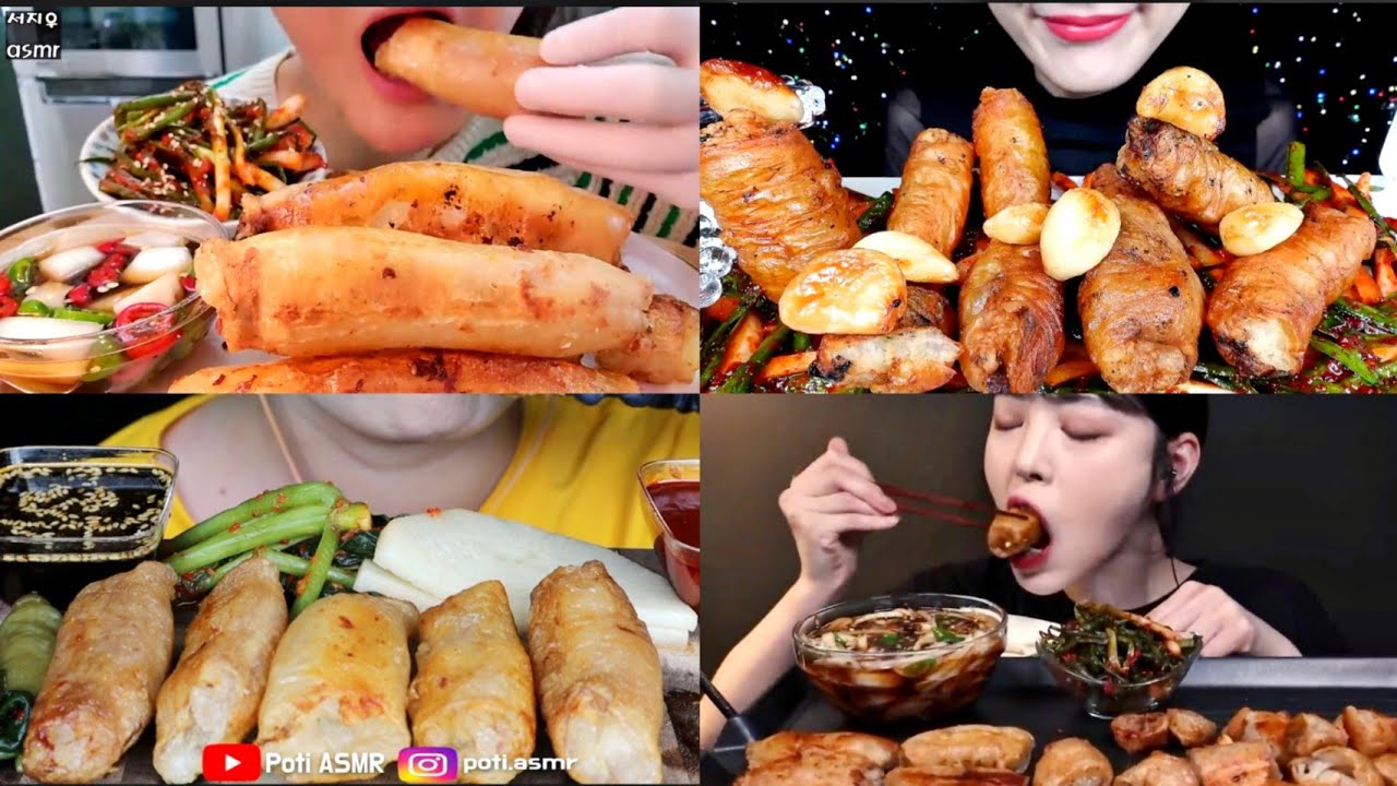 'DAECHANG' Mukbanges eating beef intestines part 24