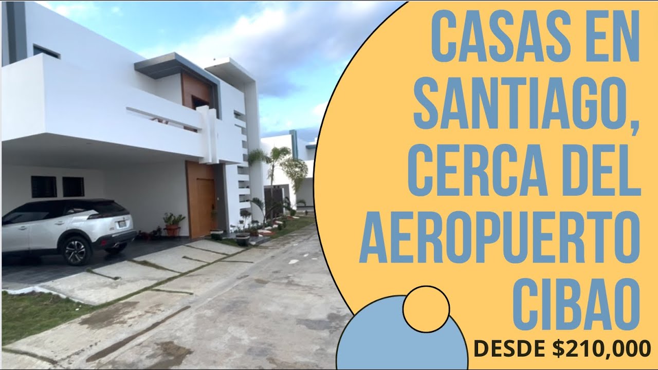 Casas en Venta en Santiago de Los Caballeros, Cerca del Aeropuerto Cibao
