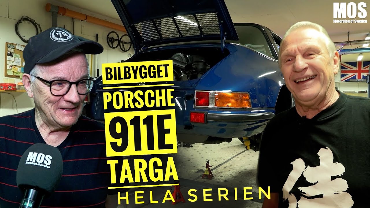 Hela serien Bilbygget - Porsche 911E Targa
