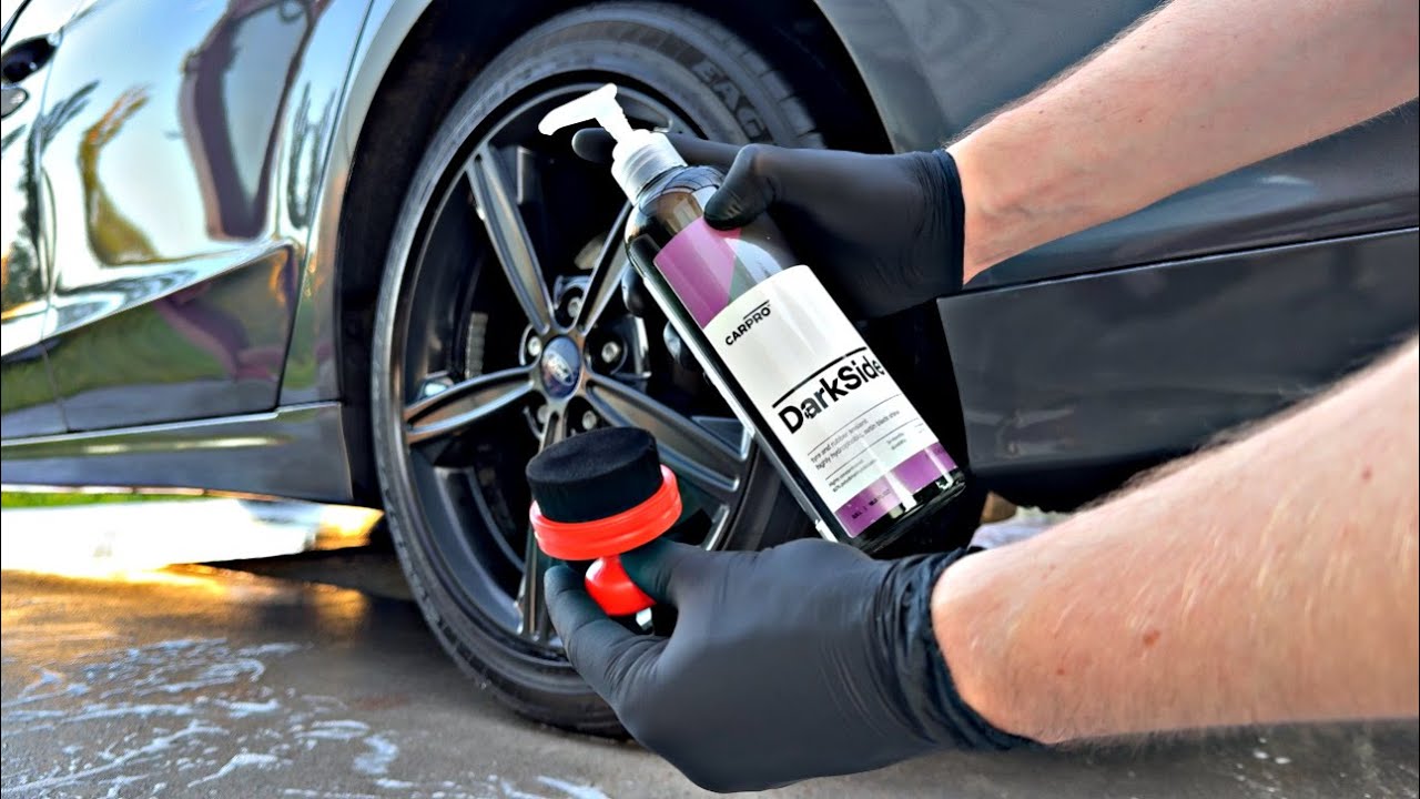 CarPro DarkSide – The Best Tire Dressing? Real Test!