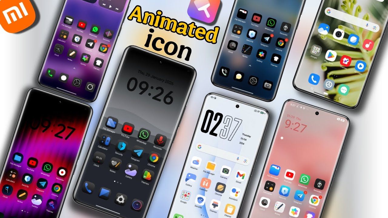 Enable Super Icons & Animated Icons on Any MIUI/HyperOS Device