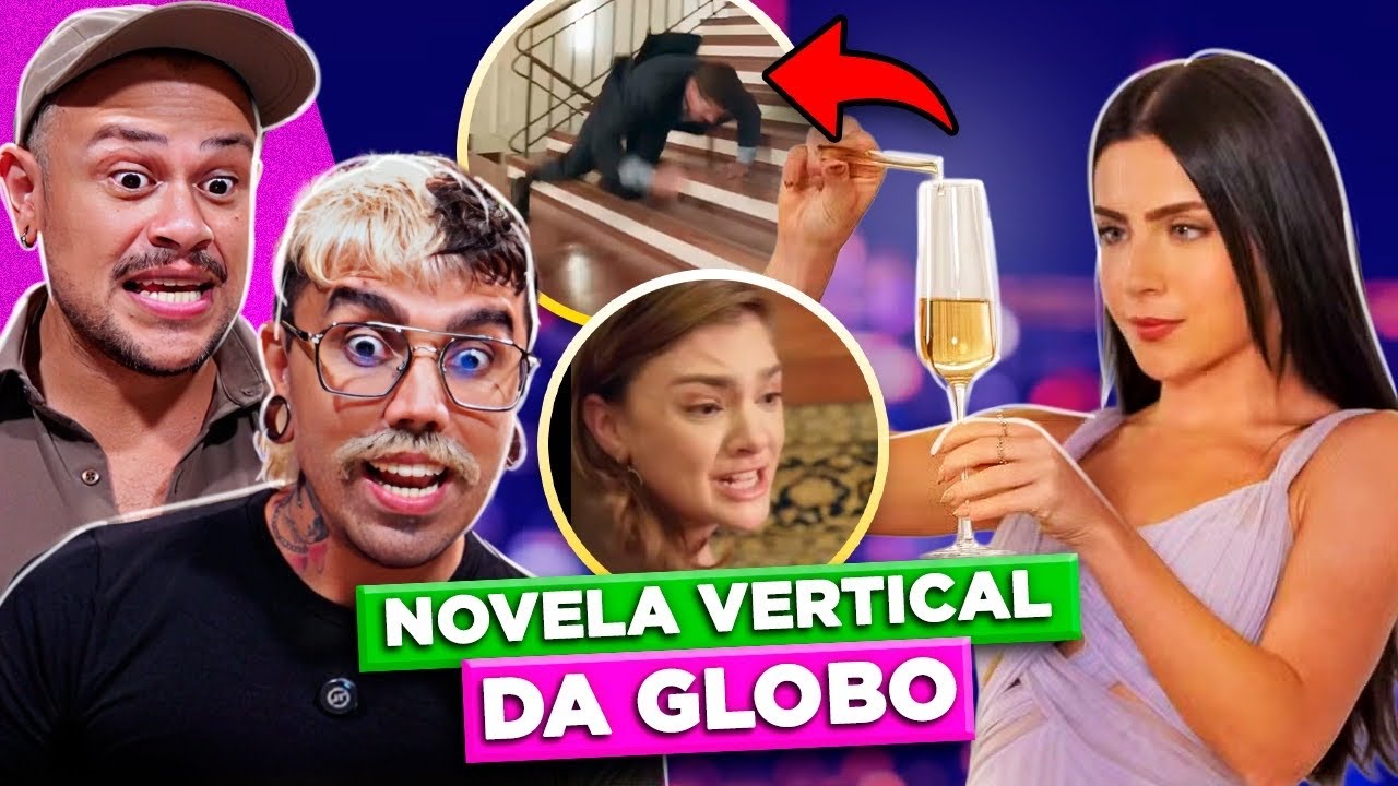 REAGINDO À NOVELA VERTICAL DA GLOBO COM A JADE PICON | Diva Depressão