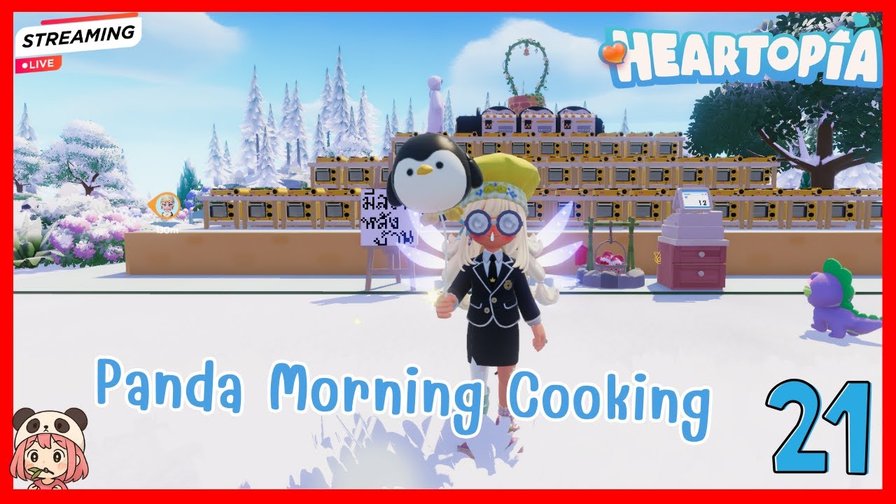 Pandakiz Morning cooking Time ♥ Heartopia ♥