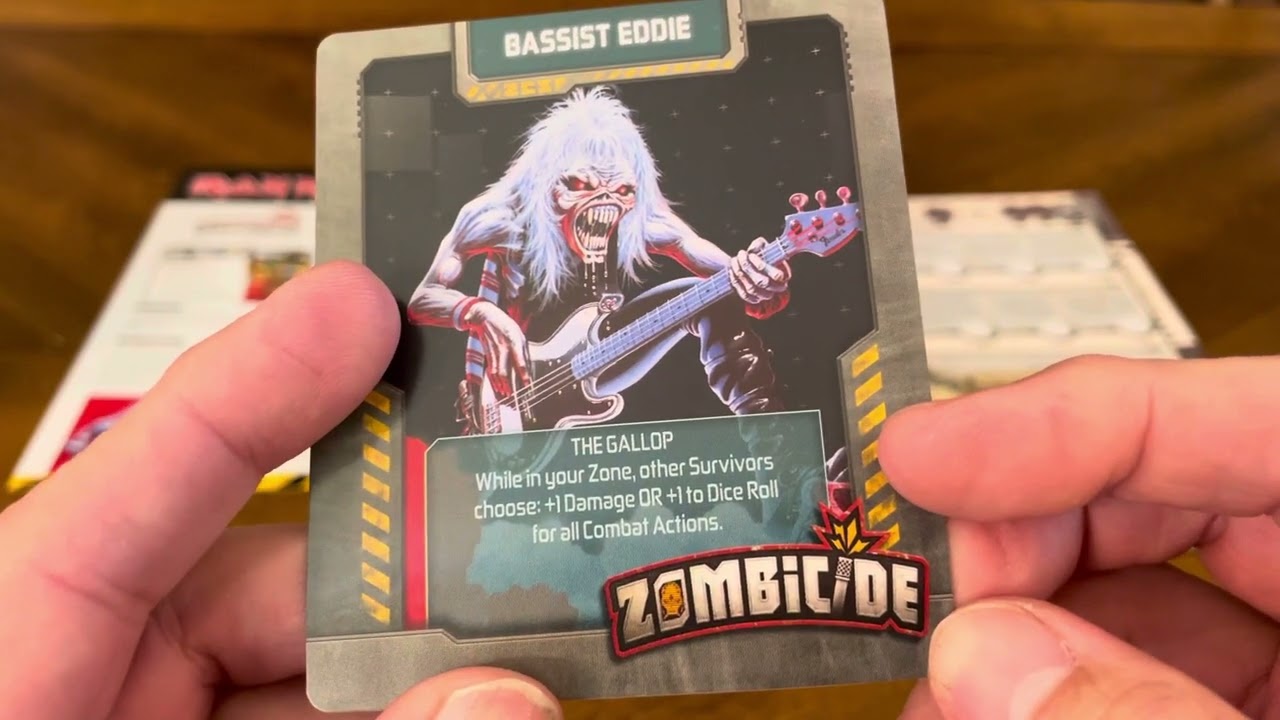Zombicide 2nd Edition: Iron Maiden Expansion Pack #2 (Unboxing #692)