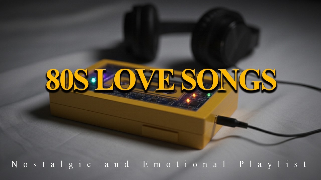 Nostalgic & Emotional 80s Music 🎧 Cassette Tape Romantic Love Songs Compilation Vol.06