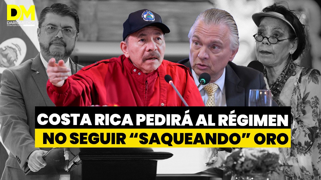 ⚠️🚨 Costa Rica solicitará al régimen frenar el saqueo del oro tico