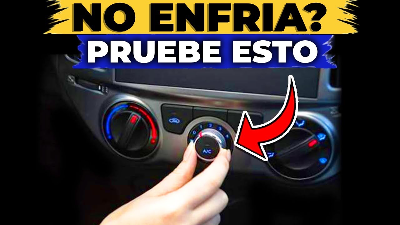 Haz ESTO y el AIRE ACONDICIONADO de tu auto enfriará como NUEVO