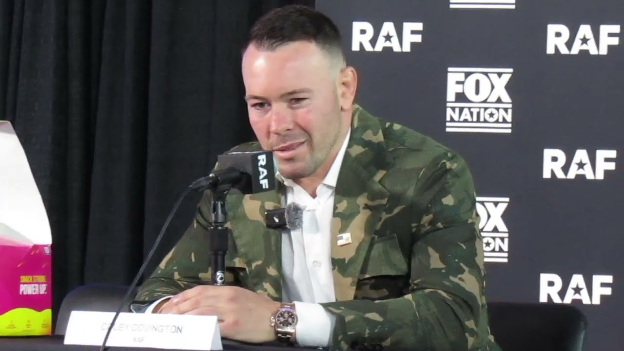 Colby Convington talks Hulk Hogan at Real American Freestyle Wrestling Press Conference in Sunrise