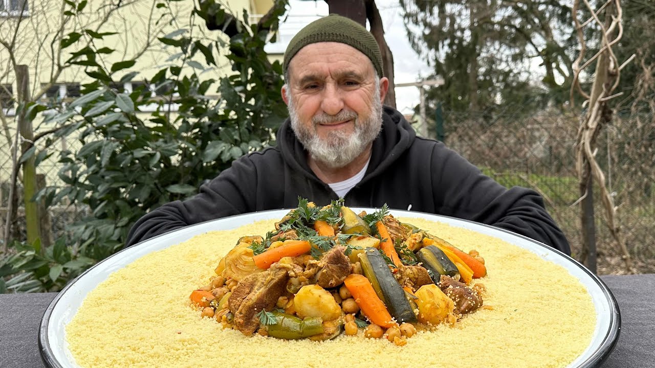 КАК ПРИГОТОВИТЬ НАСТОЯЩИЙ КОРОЛЕВСКИЙ КУСКУС ПО РЕЦЕПТУ ⁉️ ГОТОВКА В ДЕРЕВЕНСКОЙ ЖИЗНИ