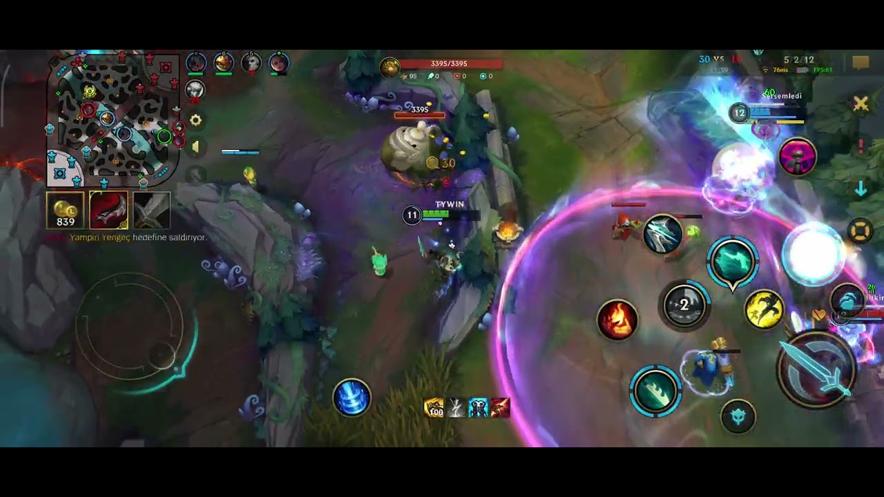 Cha-Gm 55 damga pyke yok ediyor Wild Rift 